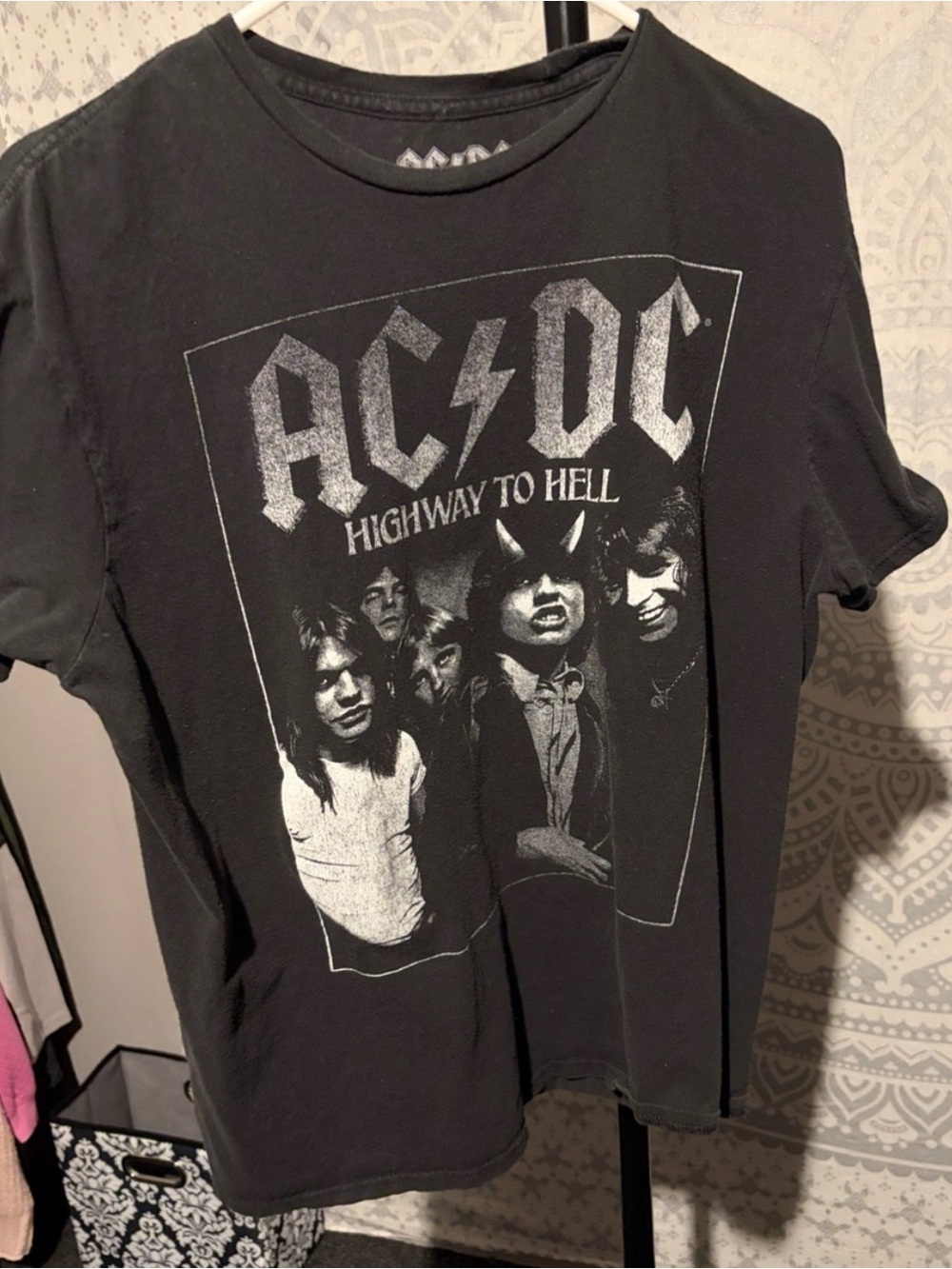 AC/DC Highway To Hell Graphic Tee Shirt Black | Large